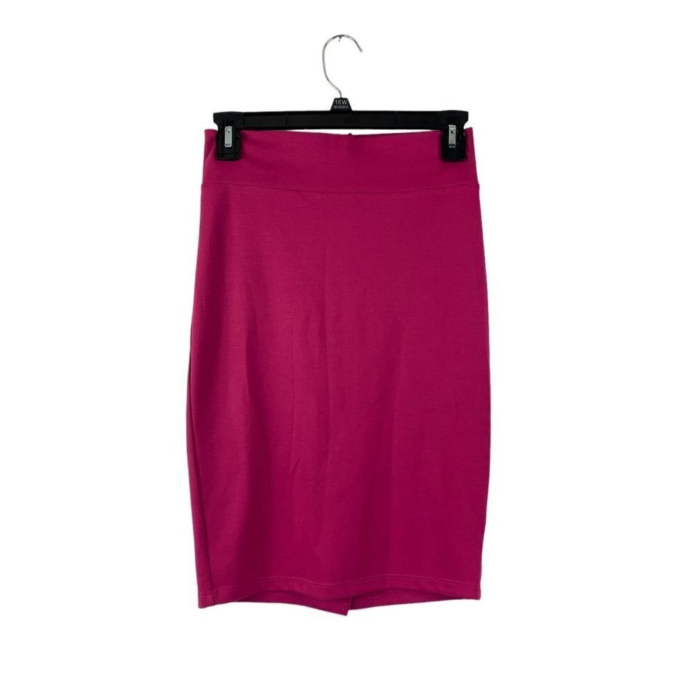 Solemio Women's Fuchsia A-LIne Skirt